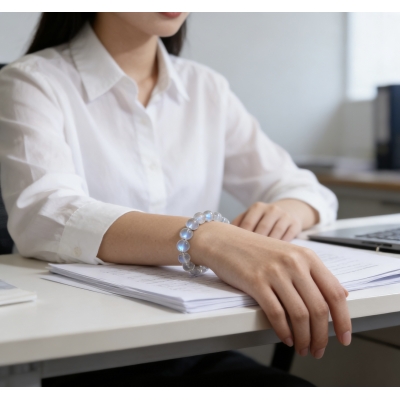 Luminous Moonstone Bracelet: Delicate Sparkle in Soft Light
